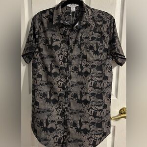Men’s Batman button down